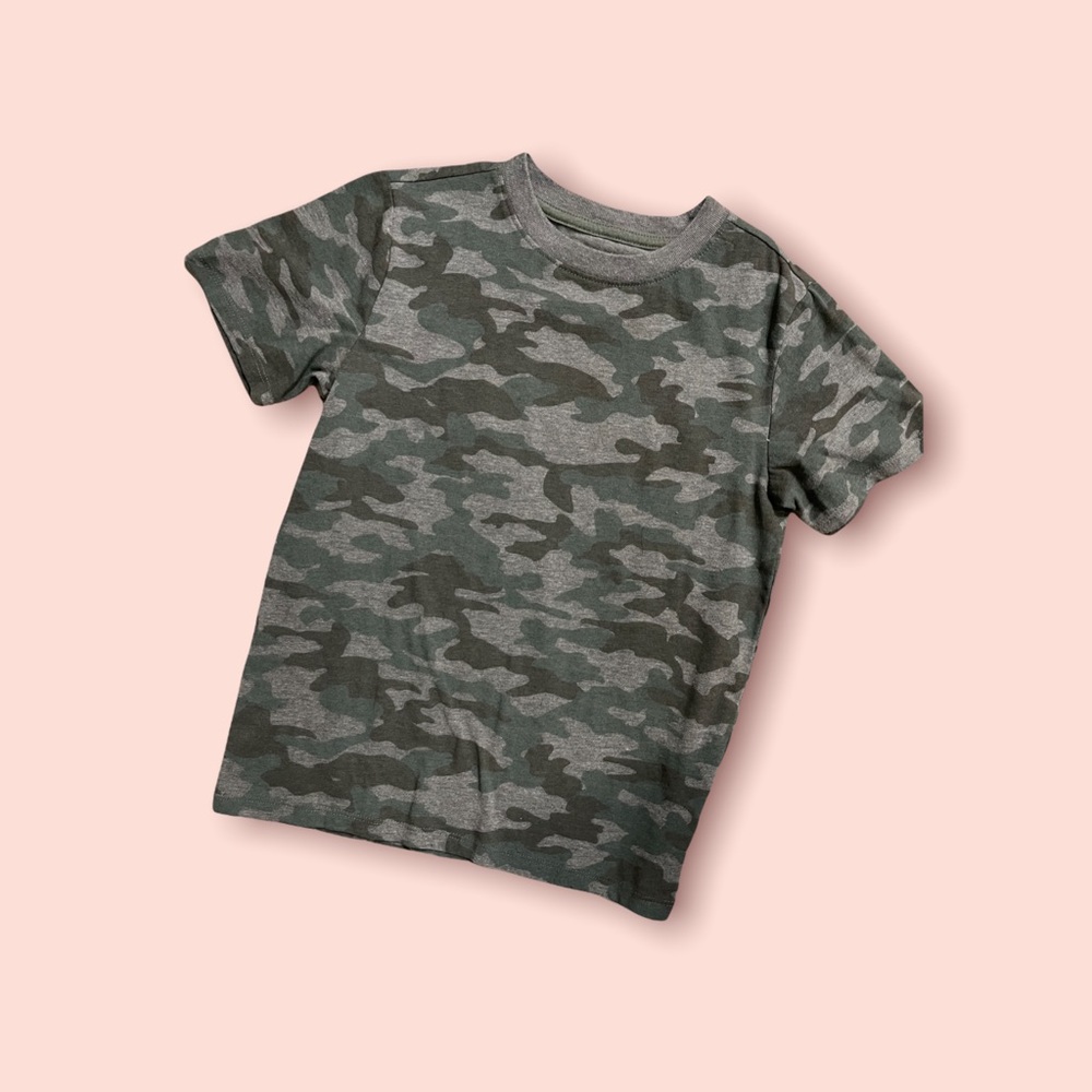 Boys camo tshirt